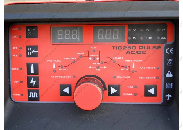 Фото 6 - Аппарат аргонодуговой сварки Искра TIG 250 AC/DC Pulse Industrial Line