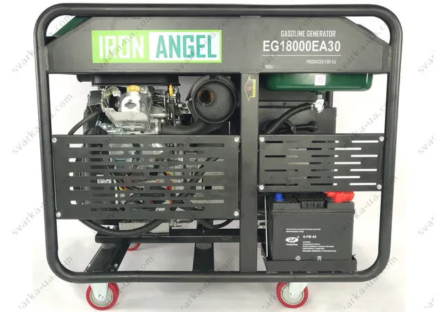 Фото 3 - Генератор Iron Angel EG18000EA30 + блок автоматики в подарок