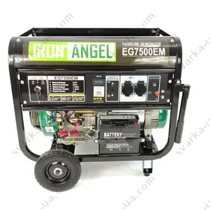 Бензиновый генератор Iron Angel EG 7500 EM