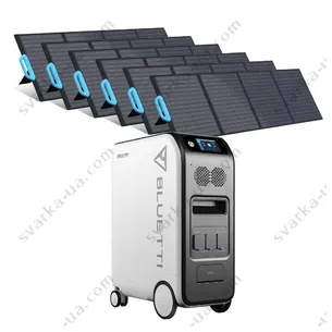 Комплект солнечного генератора Bluetti EP500+6*PV200