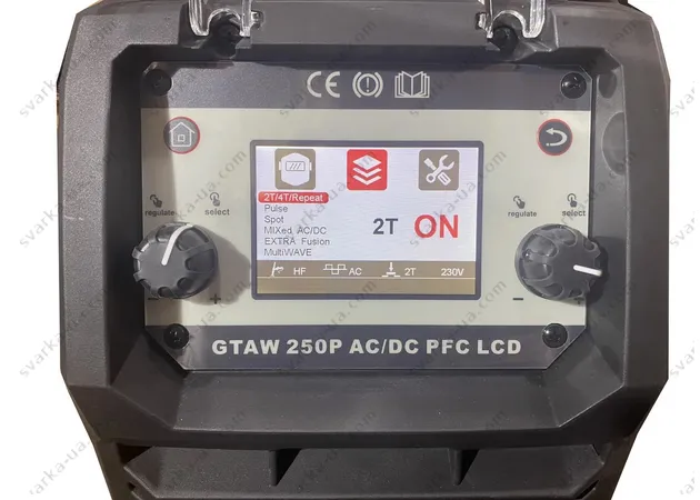 Фото 5 - Аргонодуговой сварочный инвертор Спика GTAW 250P AC/DC PFC LCD