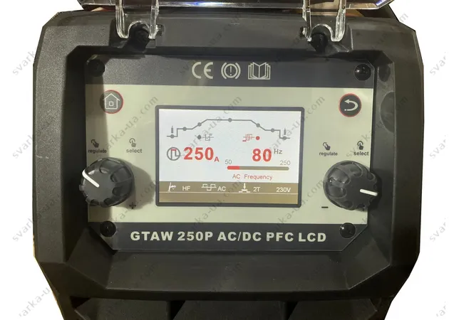 Фото 7 - Аргонодуговой сварочный инвертор Спика GTAW 250P AC/DC PFC LCD
