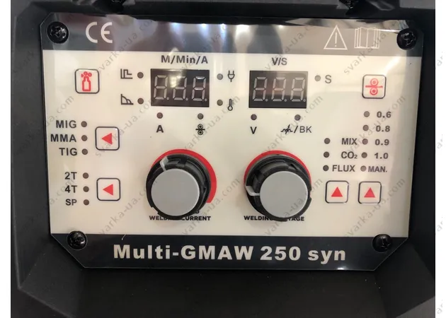Фото 4 - Зварювальний напівавтомат інверторного типу Спіка GMAW 250 syn