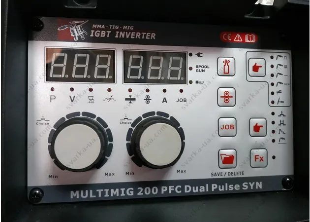 Фото 3 - Зварювальний напівавтомат Спіка MultiMig-200 PFC Dual Pulse SYN