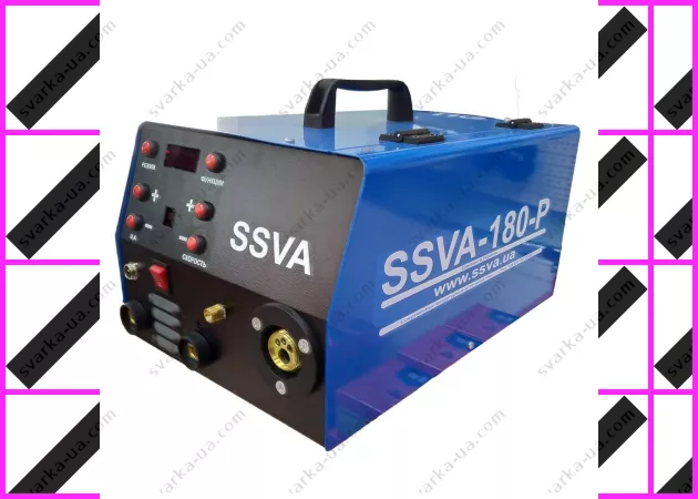 Фото 2 - Зварювальний інверторний напівавтомат SSVA-180-PТ плюс аргон
