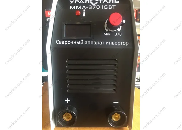 Фото 3 - Сварочный инвертор Уралсталь ИСА MMA-370 (бывший 320) в кейсе с электронным табло