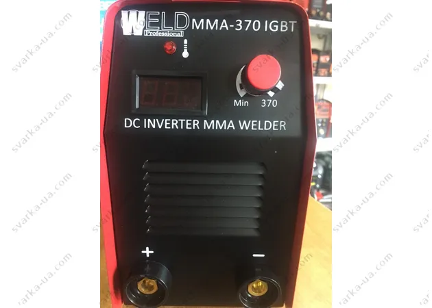 Фото 3 - Сварочный инвертор Weld IWM MMA 370 (Дисплей+кейс)