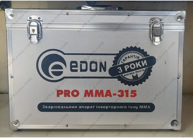 Фото 6 - Зварювальний інвертор Edon Pro MMA-315 кейс