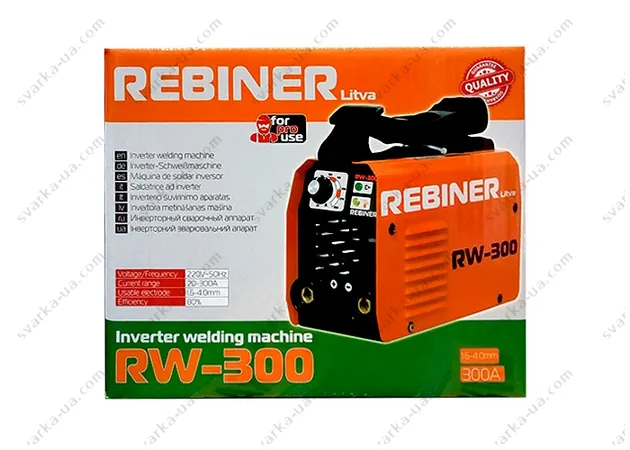 Фото 3 - Зварювальний інвертор Rebiner RW 300