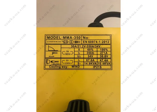 Фото 15 - Сварочный инвертор Гром MMA-350A (дисплей, кейс, усиленные байонеты, кабеля 3м)