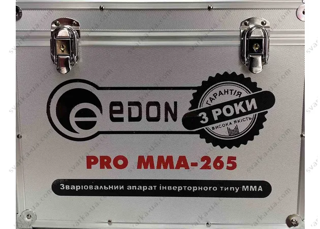 Фото 12 - Сварочный инвертор Edon Pro MMA-265 в кейсе