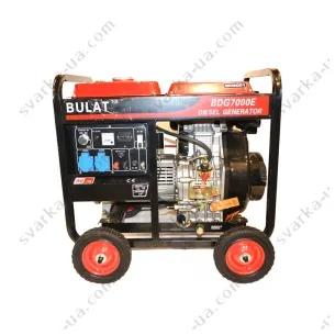 Дизельный генератор Булат BDG 7000E3 (7 кВт) трехфазный