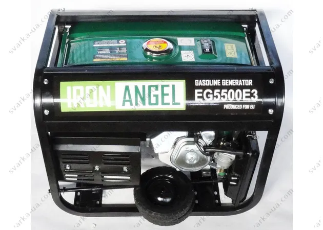 Фото 4 - Бензиновый генератор Iron Angel EG 5500 E3
