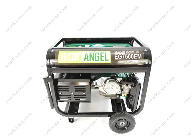 Фото 5 - Бензиновый генератор Iron Angel EG 7500 EM