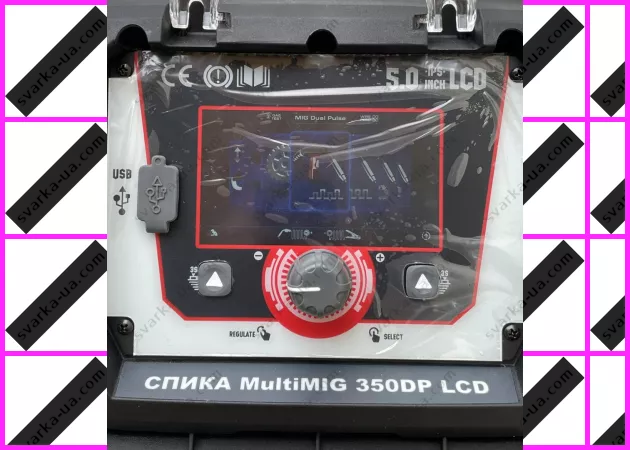 Фото 7 -  Зварювальний напівавтомат Спіка Multi-GMAW 350-3 DP LCD