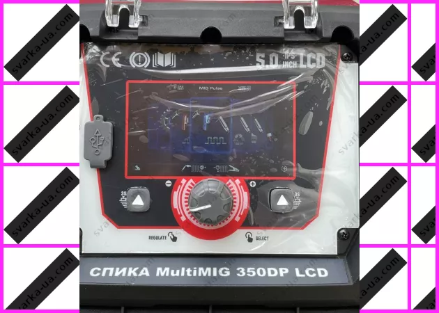 Фото 8 -  Зварювальний напівавтомат Спіка Multi-GMAW 350-3 DP LCD