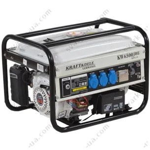 Бензиновый генератор Kraft&Dele KW6500JBE (KD114)