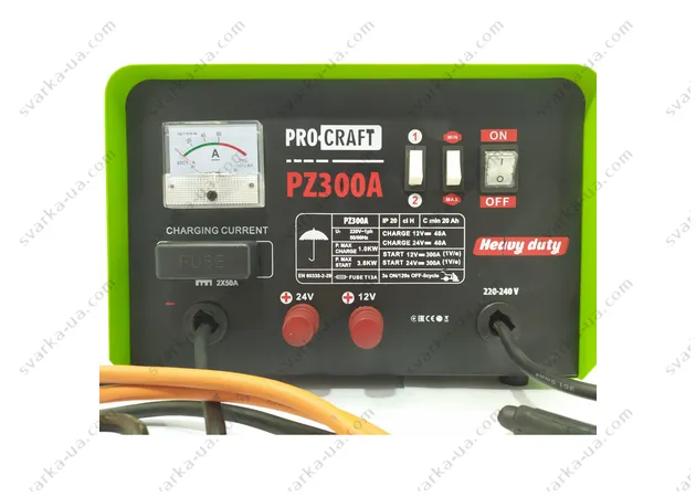 Фото 4 - Пуско-зарядное устройство Procraft PZ-300A