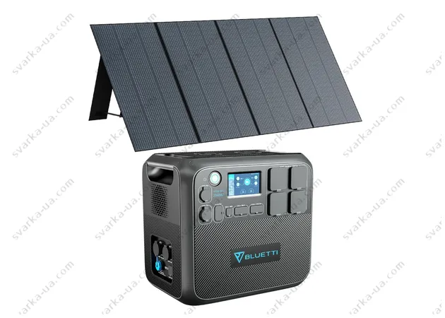Фото 2 - Комплект солнечного генератора Bluetti AC200MAX+PV350