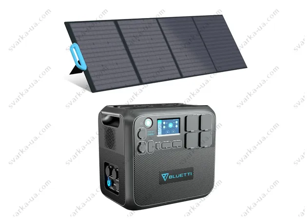 Фото 2 - Комплект солнечного генератора Bluetti AC200MAX+PV200