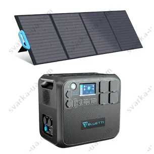 Комплект солнечного генератора Bluetti AC200MAX+PV200