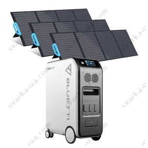 Комплект солнечного генератора Bluetti EP500PRO+3*PV200