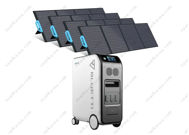 Фото 2 - Комплект солнечного генератора Bluetti EP500+4*PV200