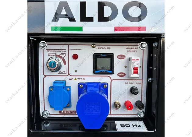 Фото 6 - Генератор дизельний ALDO AP-5500DE