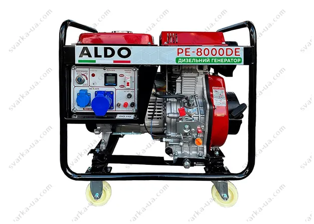 Фото 2 - Дизельний генератор Aldo AP-8000DE
