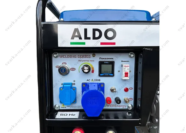 Фото 5 - Дизельний зварювальний генератор ALDO AP-6500WDG