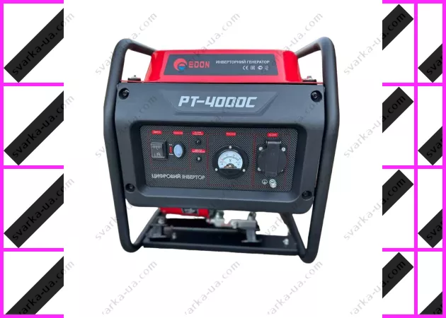 Фото 2 - Бензиновый генератор Edon PT-4000C