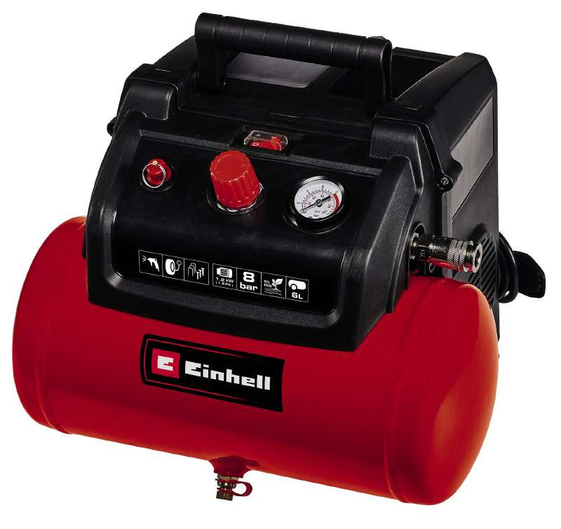 Einhell tc ac. Компрессор безмасляный einhell tc-ac 190 of set, 1100 вт, 165 лмин. компрессор воздушный einhell global. компрессор einhell тс-ас 190. montagevideo einhell koffer-kompressor tc-ac 190 of set.