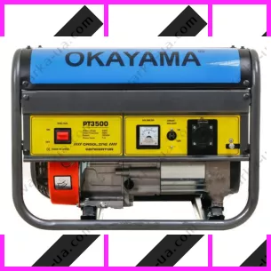 Генератор бензиновый Okayama PT-3500 3 кВт 100% Медная обмотка