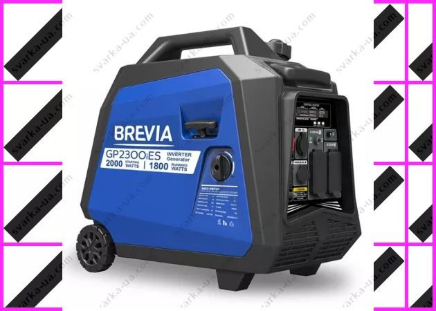 Фото 3 - Генератор бензиновый инверторный Brevia GP2300iES