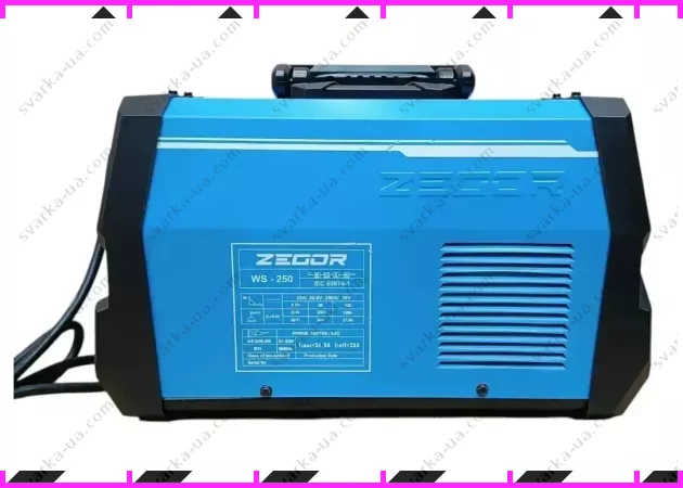 Фото 3 - Аппарат аргонодуговой сварки ZEGOR WS-250 (TIG)