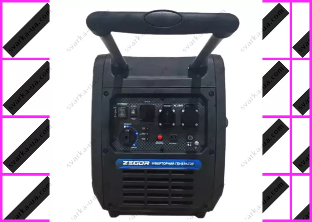 Фото 3 - Бензиновый инверторный генератор ZEGOR DIN-MUTE4500