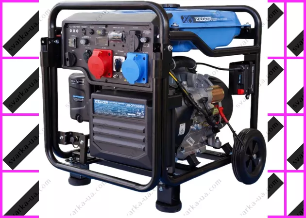 Фото 2 - Бензиновый инверторный генератор ZEGOR DIN-OPEN8888