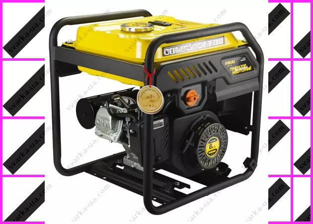 Фото 7 - Генератор инверторный бензиновый SIGMA: 3.0/3.5кВт, бак 12л, 4-х тактный, ручной запуск