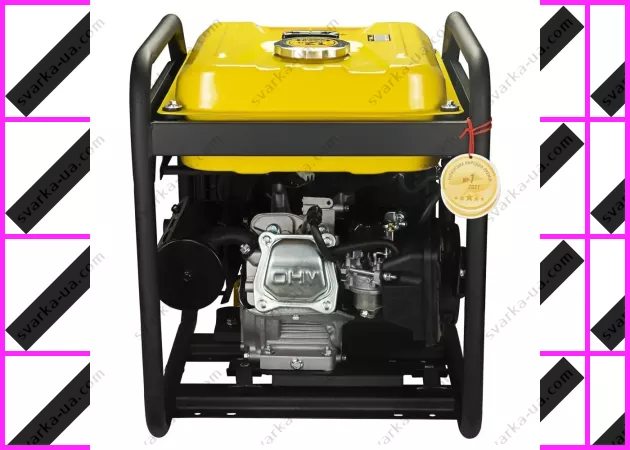 Фото 6 - Генератор инверторный бензиновый SIGMA: 3.0/3.5кВт, бак 12л, 4-х тактный, ручной запуск