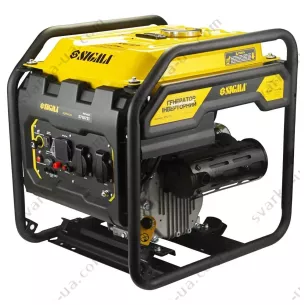 Генератор інверторний бензиновий SIGMA: 3.0/3.5кВт, бак 12л, 4-х тактний, ручний запуск