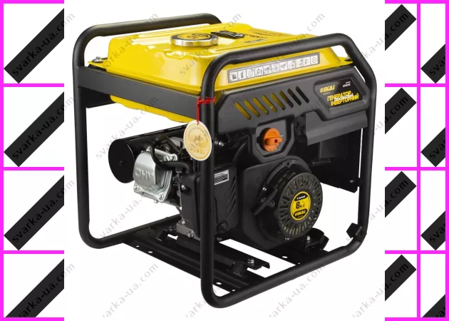 Фото 4 - Генератор инверторный бензиновый SIGMA: 4.0/4.5кВт, бак 12 л, 4-х тактный, ручной запуск