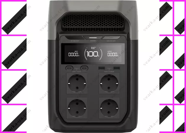 Фото 3 - Зарядная станция ECOFLOW DELTA 3 1024Wh 1800W