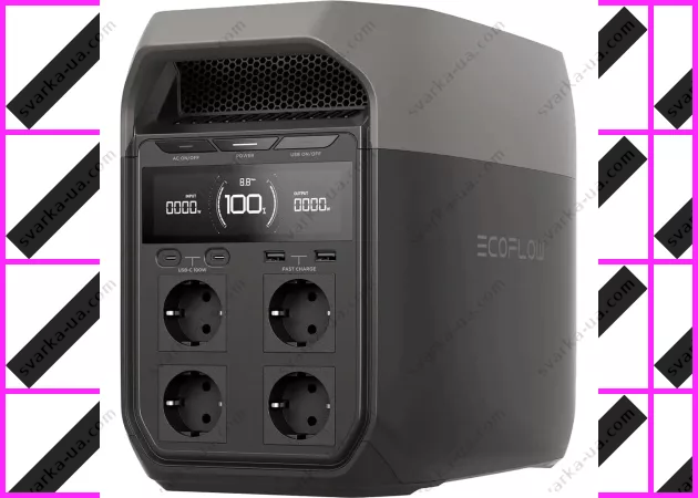 Фото 2 - Зарядная станция ECOFLOW DELTA 3 1024Wh 1800W