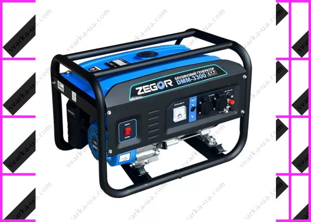 Фото 2 - Генератор бензиновый Zegor DMM-3300