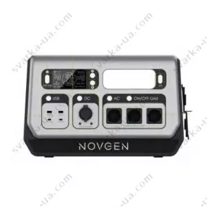 Портативная зарядная станция NOVGEN NOVB-2048, 2200 Вт, 2048 Вт·ч LiFePO4, Функция БДЖ, быстрая зарядка