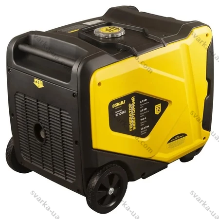 Фото 2 - Генератор інверторний бензиновий 4.0/4.2кВт 50дБ 4-х тактний ручний запуск SIGMA 5710661