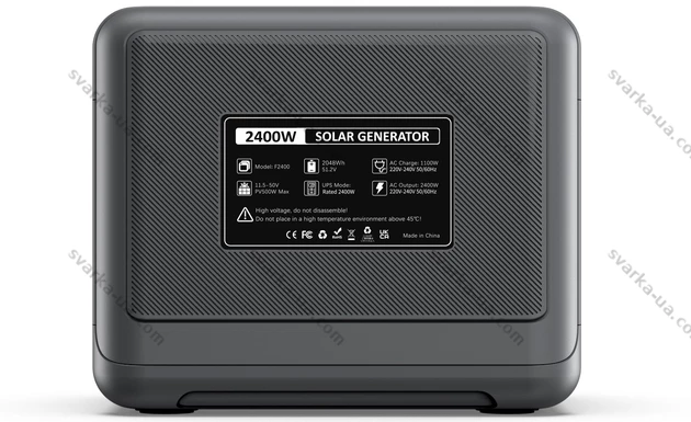 Фото 7 - Зарядна станція FOSSiBOT F2400 Green, 2048 Вт * год