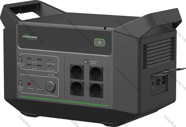Фото 3 - Зарядна станція HYXiPower HYX-EA2500 2500 Вт, 2500 ват/год ємність