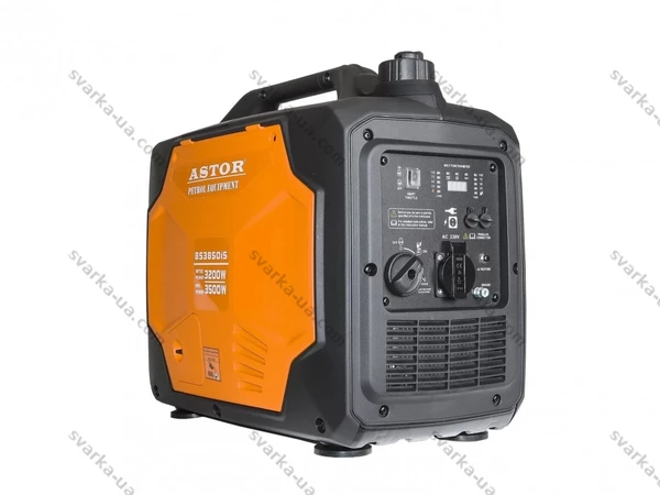 Фото 2 - Бензиновий інверторний генератор Astor 3850iS, 3.5 кВт, 230В