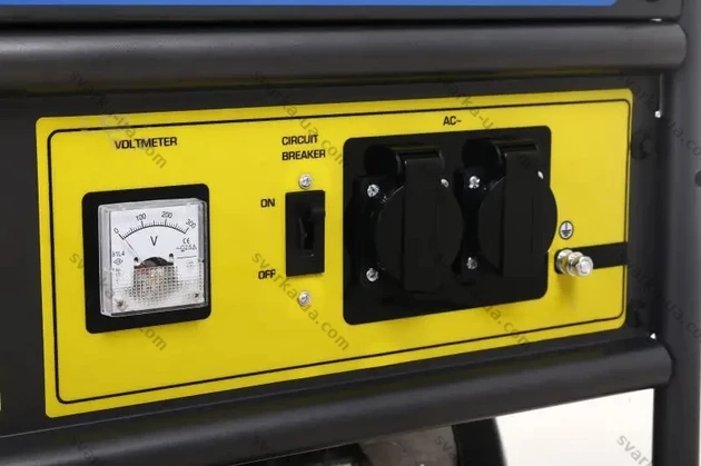 Фото 5 - Генератор OKAYAMA PT-6500 (5-5.5 кВт, бензиновий, мідний, ручний старт)